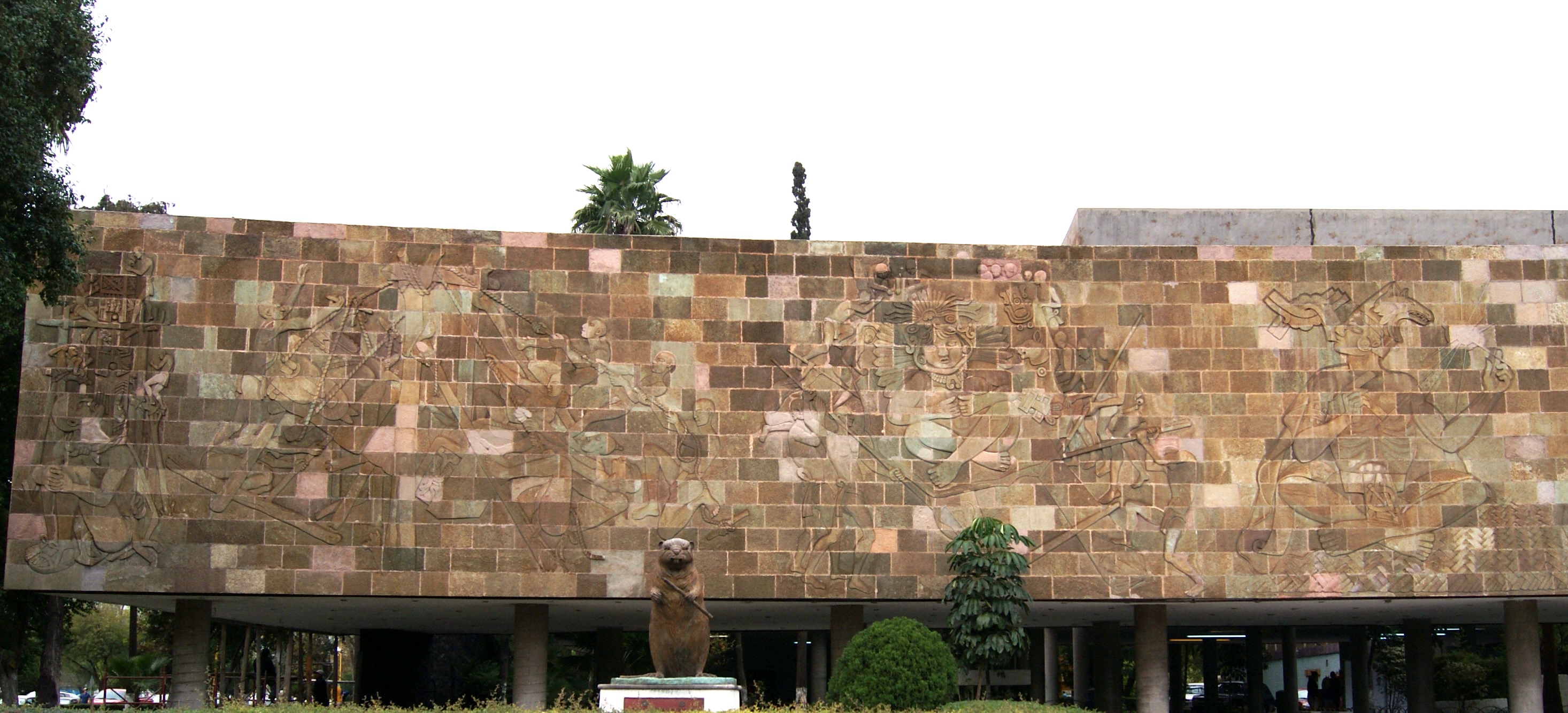 Mural Nezahualcóyotl y el Agua