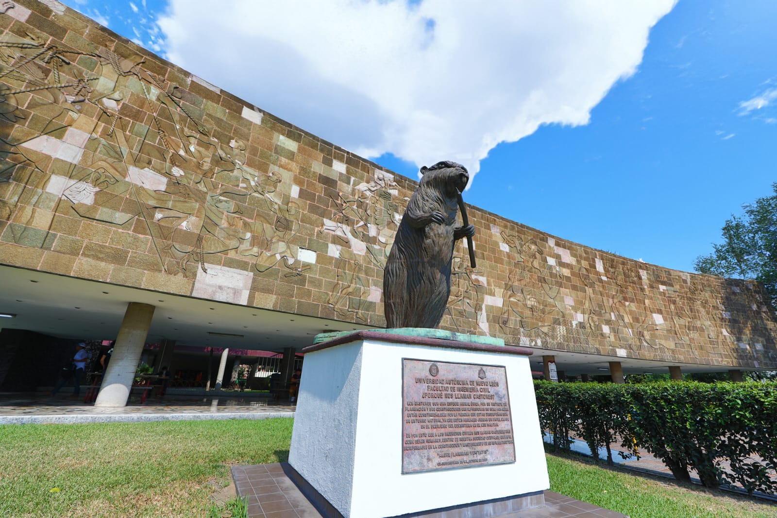 Mural de Netzahualcóyotl y el Agua